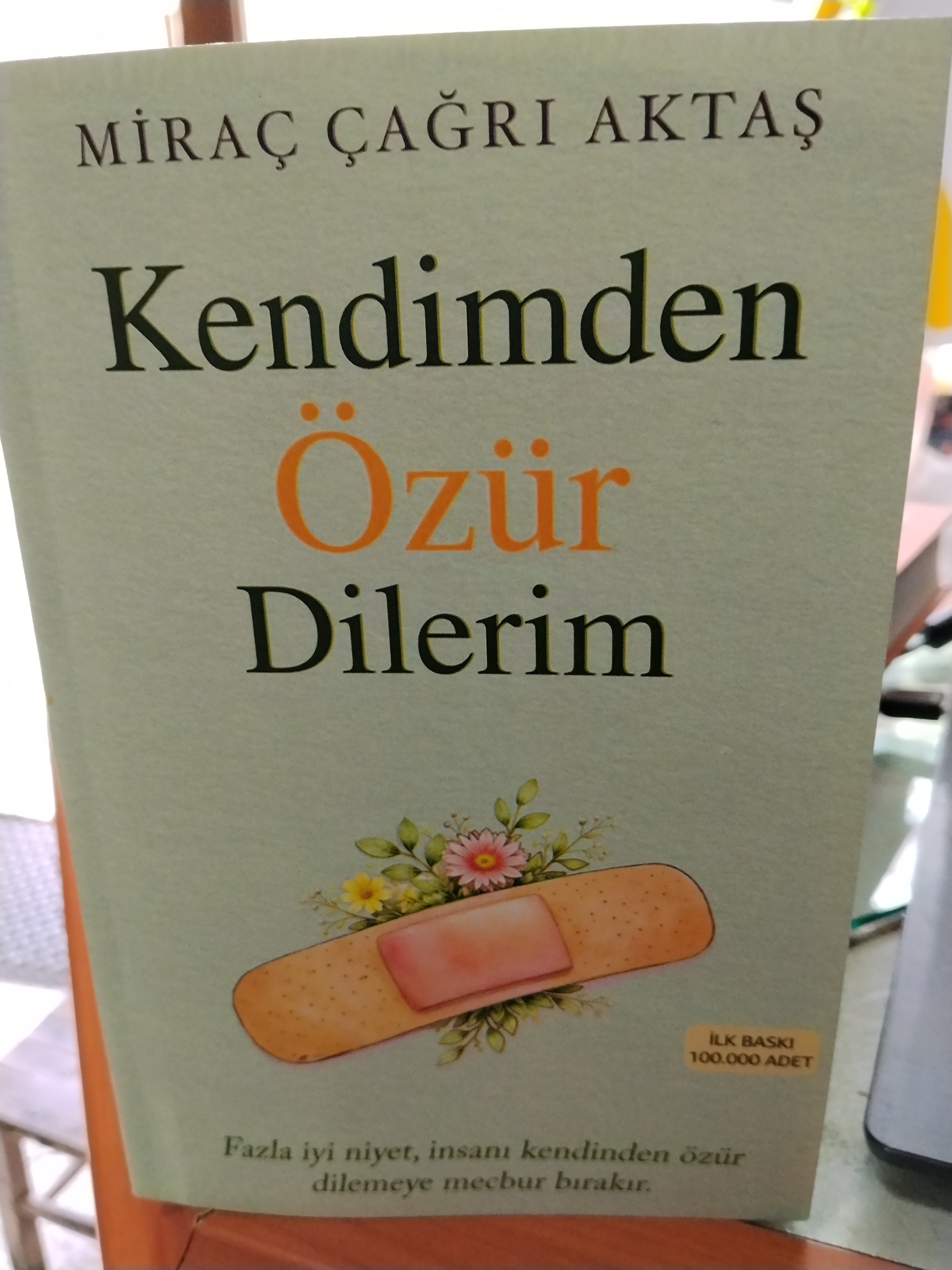 Kendimden özür  dilerim